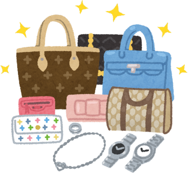 Illustration of Luxury Brand Accessories